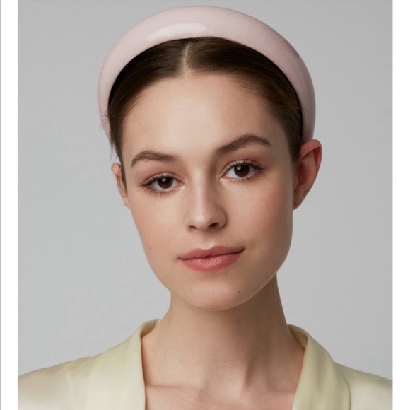 Lele Sadoughi Alice Padded Headband Light Pink Gloss - Picture 2 of 15